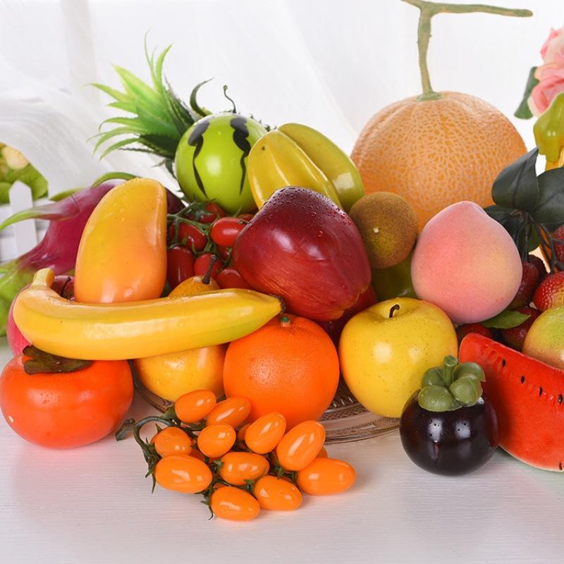10/20pcs Mini Artificial Fruits and Vegetables Simulation Foam Festival Supplies DIY Decorations for Family Gathering TMZ