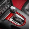 Car Car Front Cup Holder Gear Shift Decorative Ring Cover  For Ford Mustang 2015-2023 Car Interior Acessories