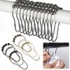 Smoothly Removable Shower Curtain Accessories Shower Curtain Hooks Glide Ring Hooks Curtain Rings