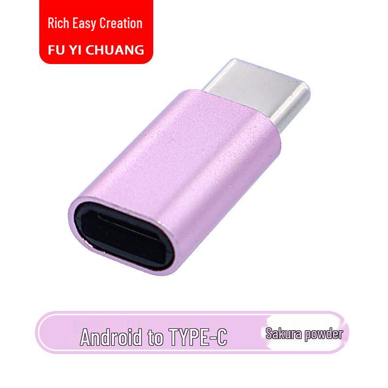 Type-C to Micro OTG Adapter for Fast Charging on Xiaomi and Huawei Phones