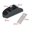 652F Mini Hand Planer Trimming Planer Woodworking Plane Hand Tool Flat Bottom Trimming Planer Trimming Project