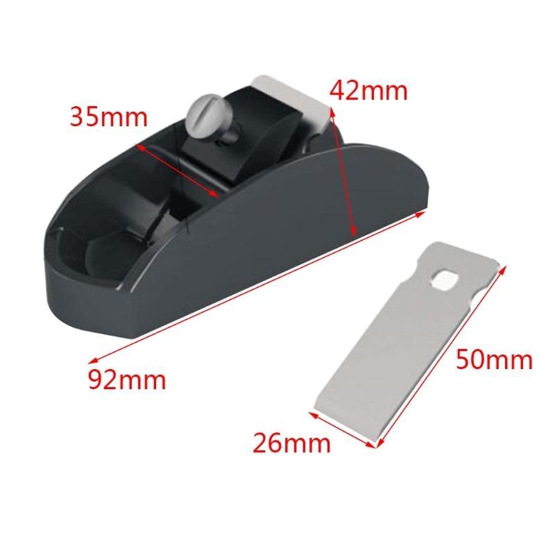 652F Mini Hand Planer Trimming Planer Woodworking Plane Hand Tool Flat Bottom Trimming Planer Trimming Project