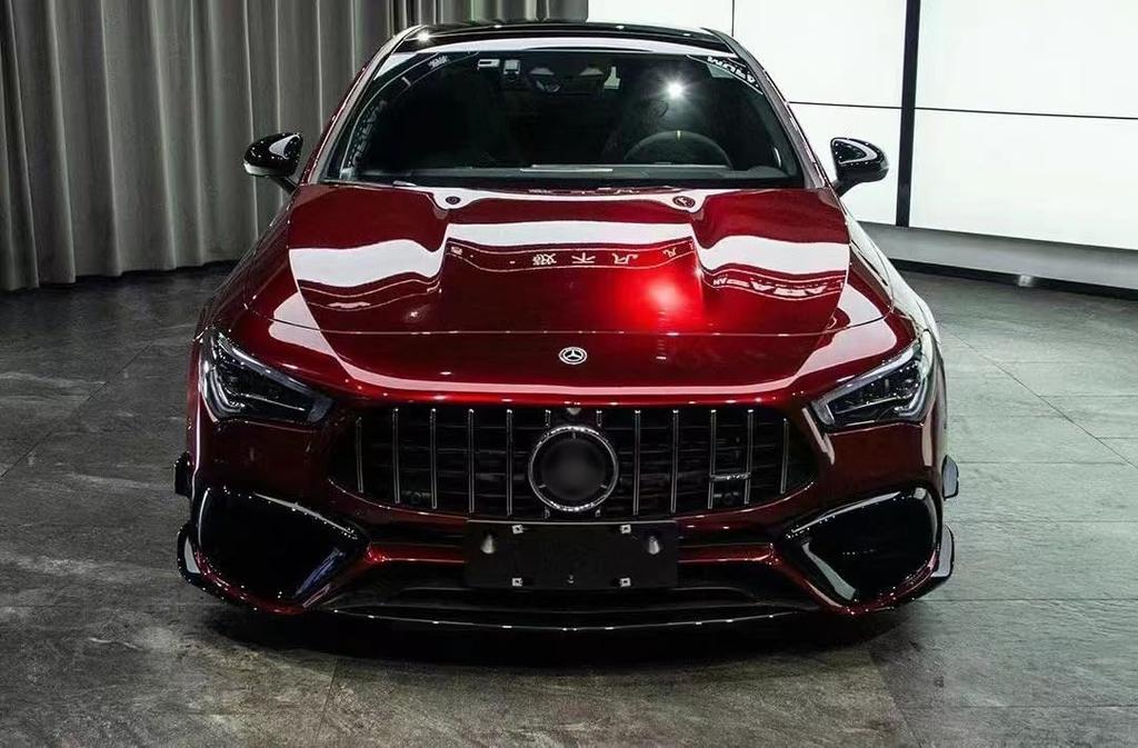 LZLRUN Premium Gloss Liquid Metal Red Vinyl Wrap Sticker for
