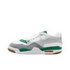Air 4 RM Pine Green Men Sneakers White Neutral-Grey Wolf-Grey FQ7939-103