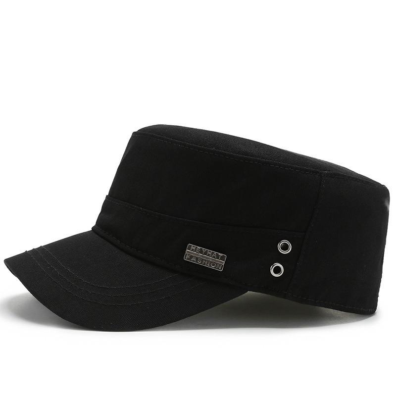 Hat Flat Top Outdoor Men's Long Strip Flat Top Casual Flat Top Hat Outdoor Men's Hat Flat Top Hat New Long Strip Flat
