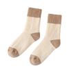 Women's Autumn and Winter Fleece Thick Warm Cashmere Cotton Socks Warm Feet Fleece Snow Mid-calf Socks