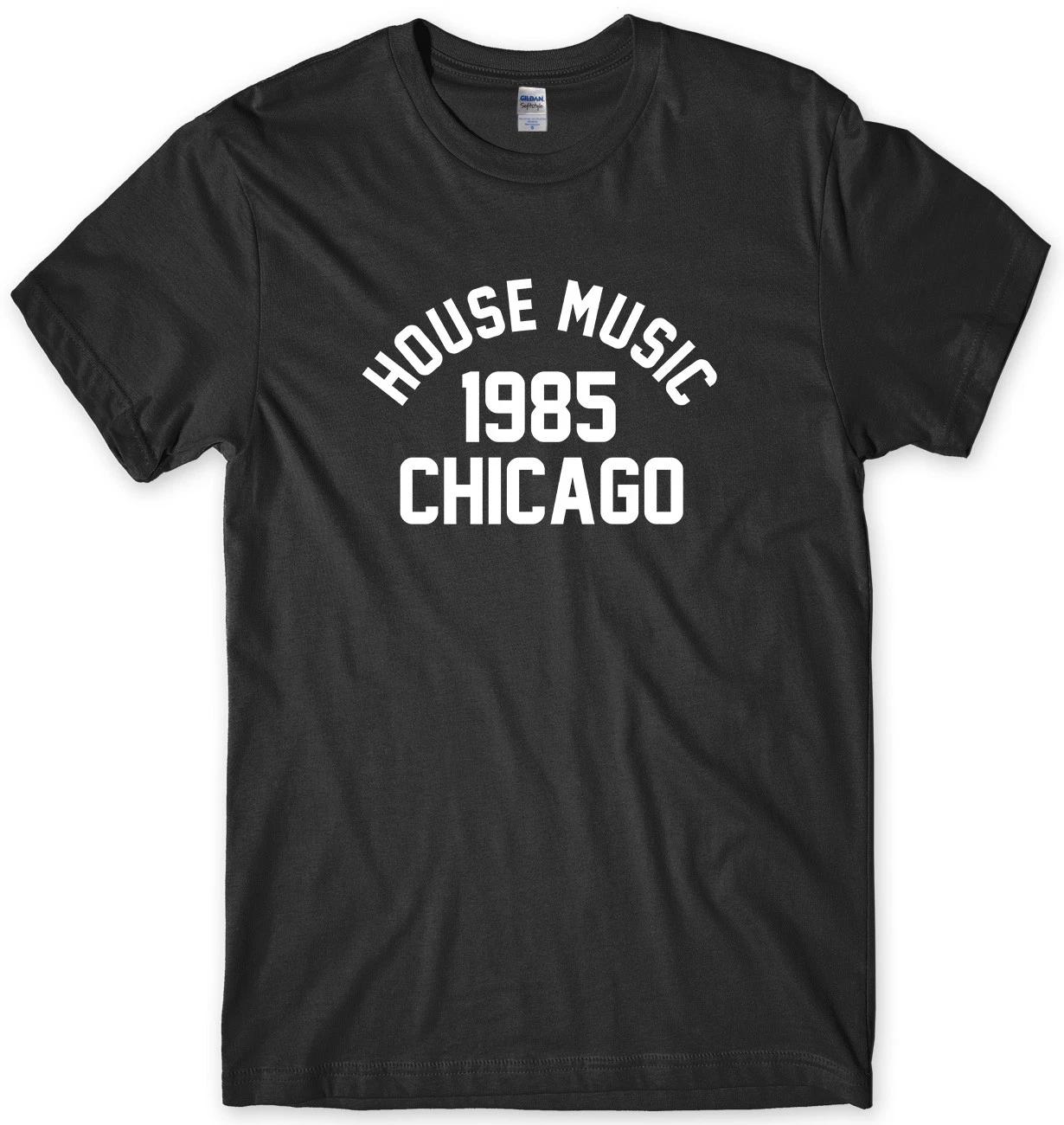 House Music 1985 Chicago Mens Funny Unisex T-Shirt 3XL
