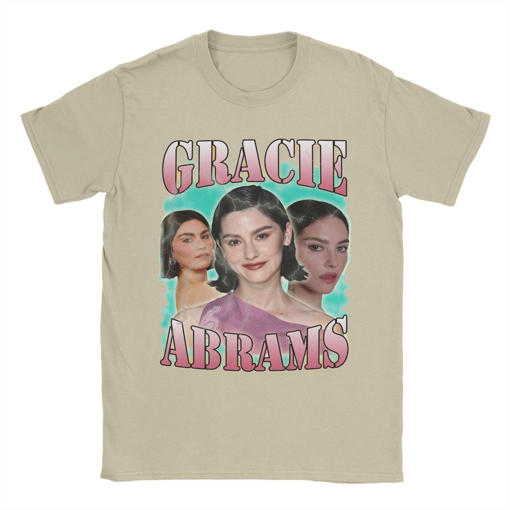 Gracie Abrams Men T Shirt  Novelty Tee Shirt Short Sleeve Crew Neck T-Shirt 100% Cotton Gift Idea Clothing