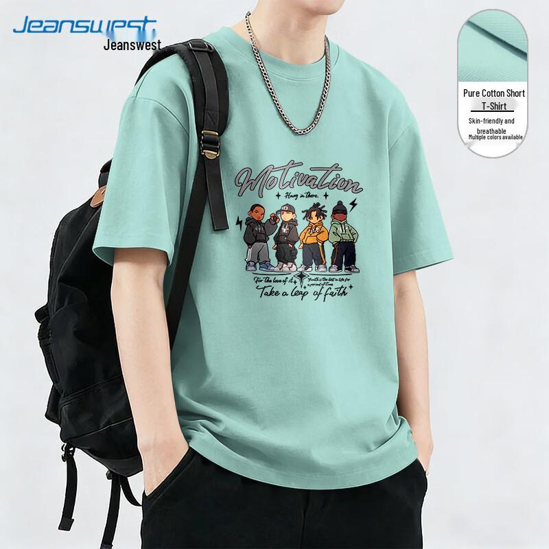 Jeanswest Men s American Style Short Sleeve T-Shirt 3XL