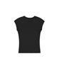 Iwaiial Antique Logo Cap Sleeve Top - Black