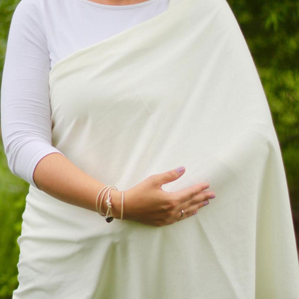 Nursing Scarf Comfortable To Wear With Multiple Colors Available Solid Neck Scarf Pullover Scarf