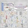 Transparent Stickers 3D Sticker Book PET Sticker Text Stickers Journal Stickers  Notebook Decor