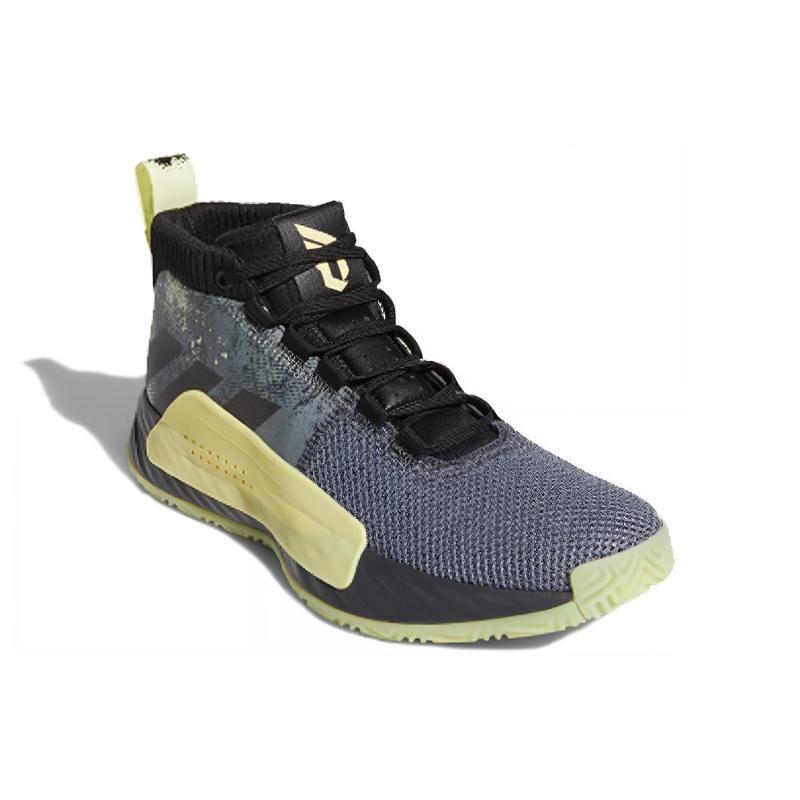 Adidas Dame 5 Grey Yellow Sneakers EF8664
