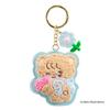 Maruka Mikko Patch Keychain Latte 175470