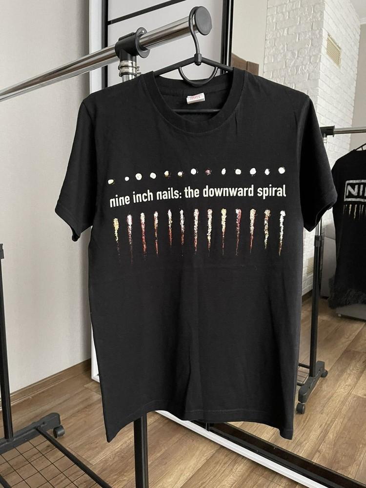 

Nine Inch Nails The Downward Spiral 90s Black Unisex Tshirt Reprint S5XL KH9578 Unisex T-Shirt XL