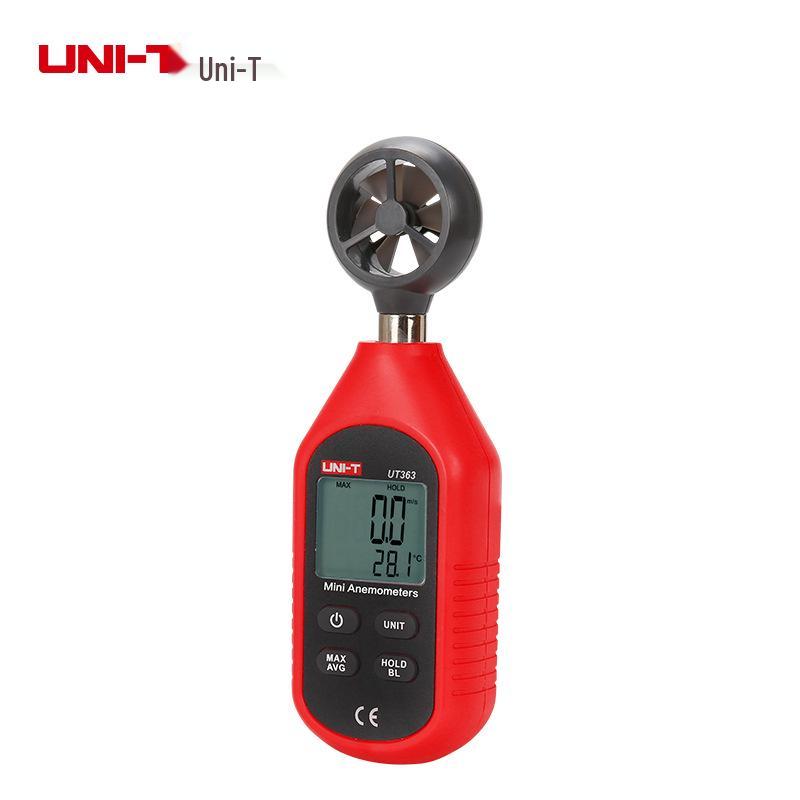 Uni-T UT363 Series Bluetooth Digital Anemometer for Air Volume, Velocity, and Temperature Monitoring