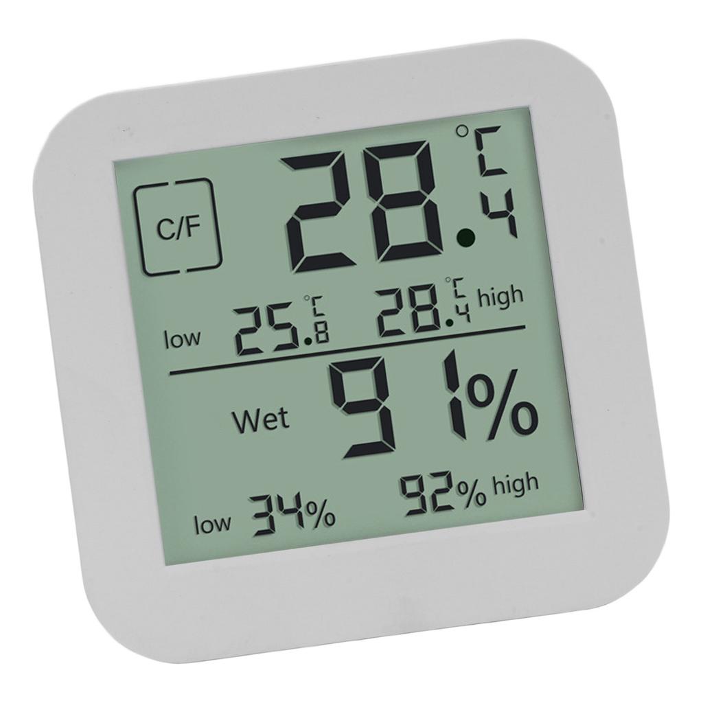 Thermometer Hygrometer Timer Double Sided LCD Backlight Temperature Humidity Gauge Meter for Kitchen