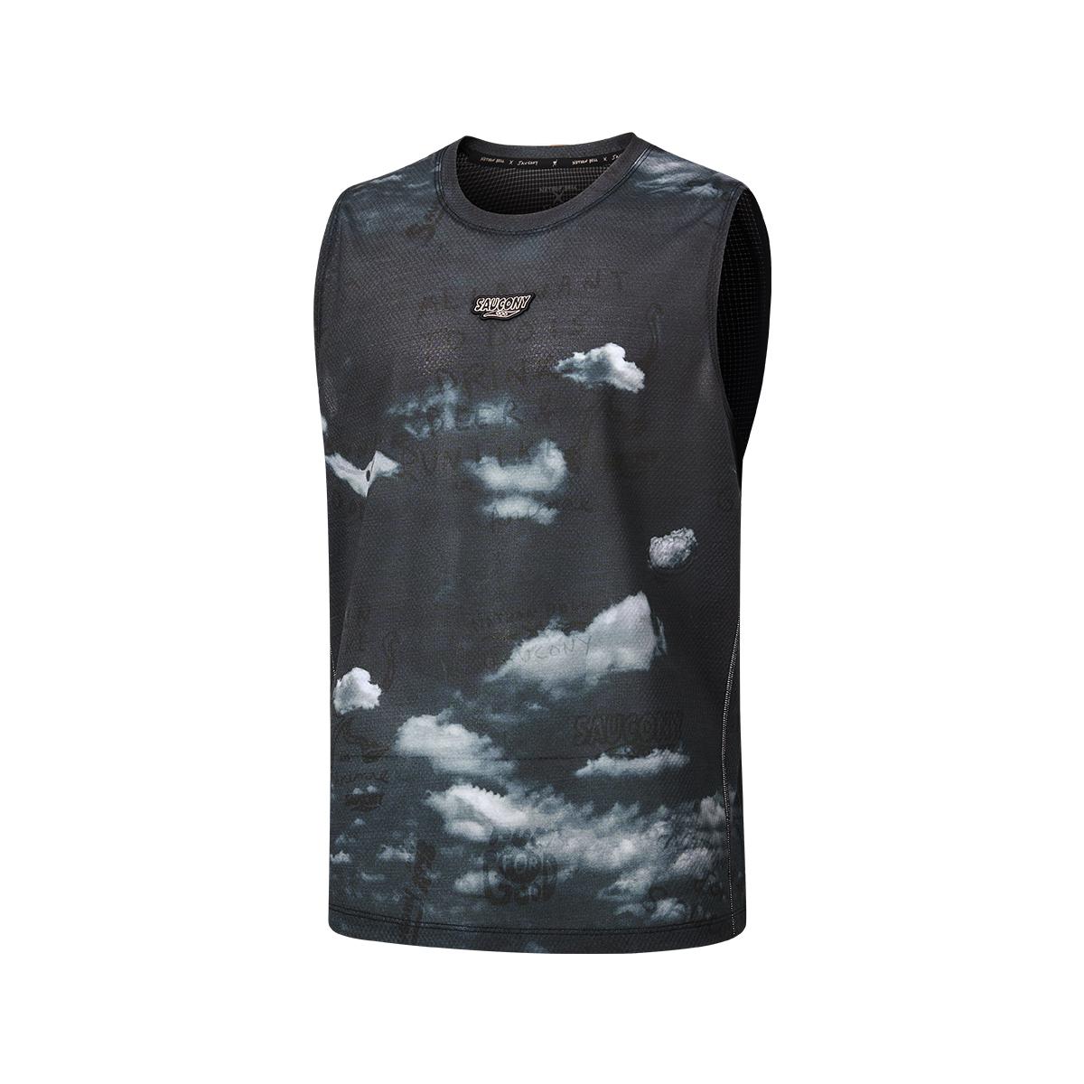 

Saucony Nathan Bell Series Fashion Simple Comfortable Pullover Sports Vest Women tops Black SA2259TK42C-PR245