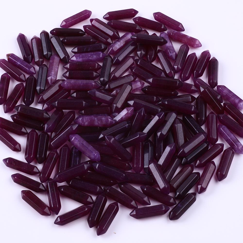 

Amazonite Double Point Hexagonal Column Semi-Precious Polished Gemstone