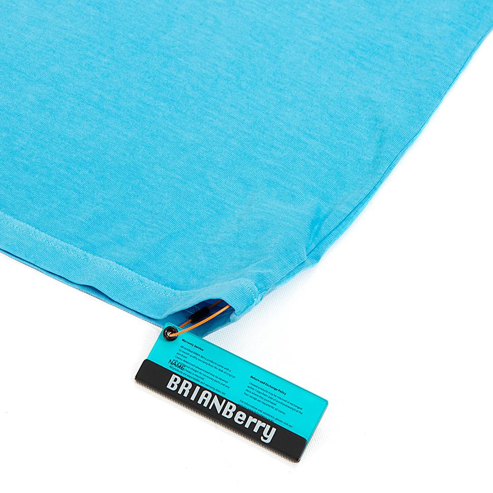 BRIAN BERRY Arc Round Tee_Aqua