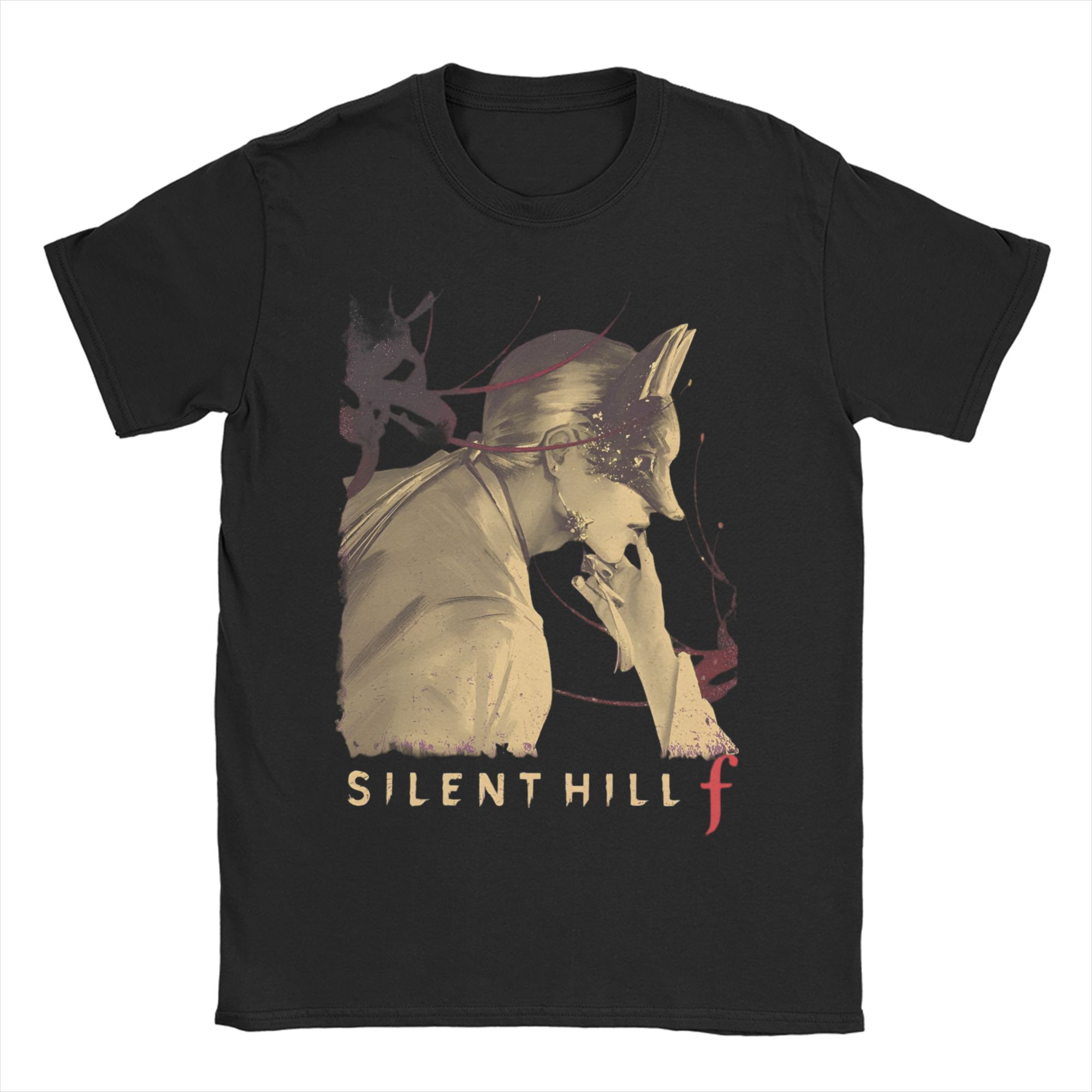 

Silent hill f Shimizu Hinako Гра Чоловіки Жінки Футболка Футболка З коротким рукавом Круглий виріз Футболка 100% Бавовна Літній одяг 2XL