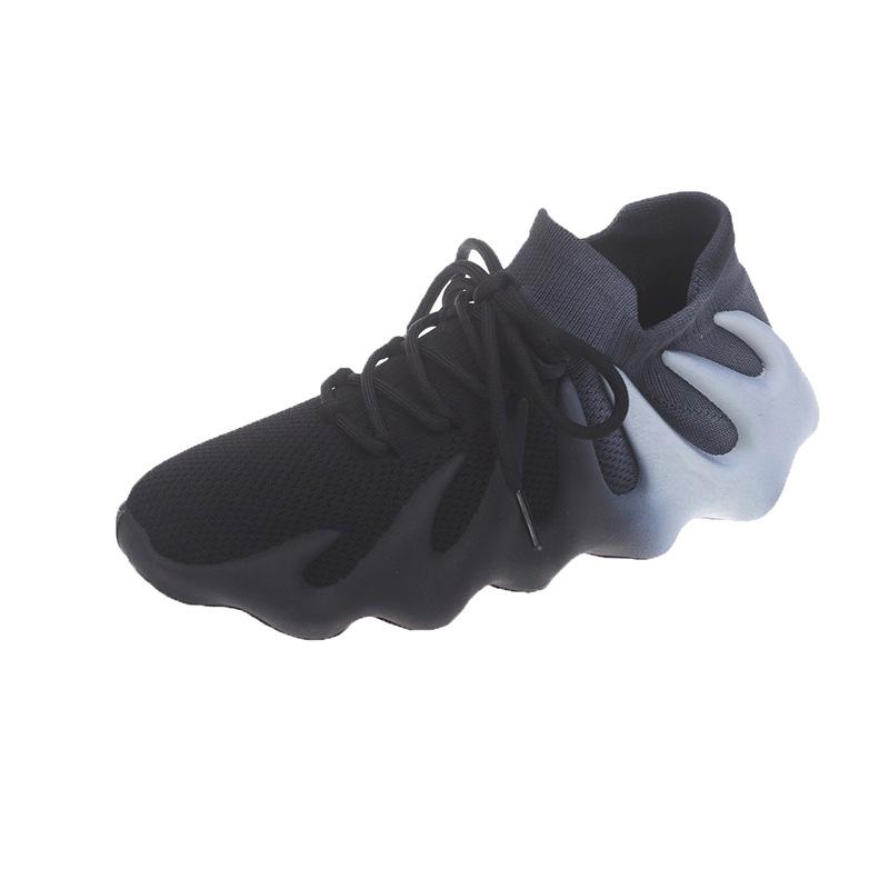 Flying woven shoes women's summer and autumn new fashion low-top casual dad shoes octopus breathable sneakers women