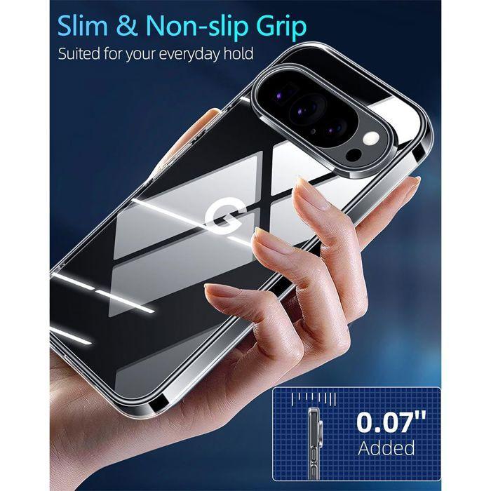 Coque de Protection - E.F.Connection - Google Pixel 10 Pro XL - Silicone Transparent - Antichoc - Souple