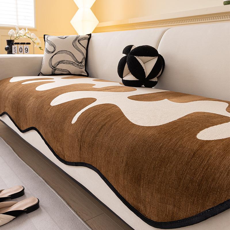 French Premium Special-Shaped Sofa Cushion, Universal Non-Slip Sofa Seat Cushion In All Seasons,  New Sofa Cover Cover Cloth
