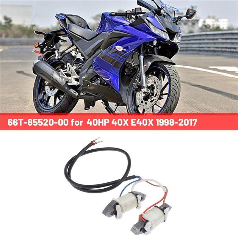 Authentic 66T-85520-00 Charge Coil Coil Igniter Motorcycle For 40HP 40X E40X 1998-2017 Parts Kits