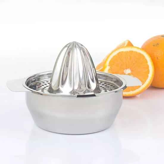 Yousheng 1 Set Manual Juicer Eco-friendly Rust-proof Stainless Steel Manual Fruit Juicer Machine for Home