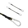 Bungee Cords with Carabiner Outdoor Heavy Duty Bungee Cords Strong Elastic Rope Lashing Luggage Tie Elastic Strap