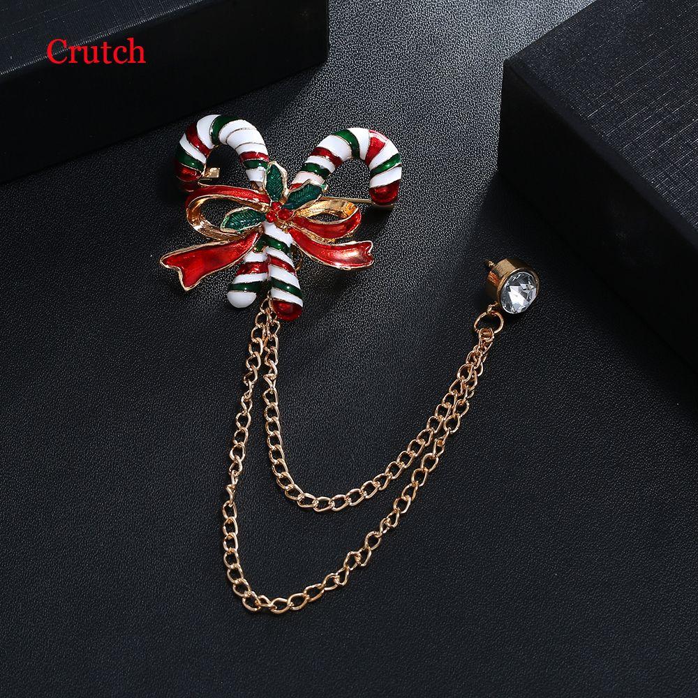 Jewelry Clothing decor Tassel Xmas Costumes Christmas Brooch Santa Claus Badge Pins