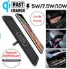 Wireless Car Charger 5W 7.5W 10W Fast Charging Phone Holder For iPhone Hauwei