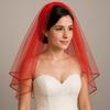 2 Tiers Bridal Veil Double Mesh Bride Headpiece Elegant Wedding Veil  Wedding