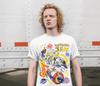 Earthworm Jim T-shirt Heroes Vintage Tee Anime Manga T-Shirt - White Unisex T-Shirt