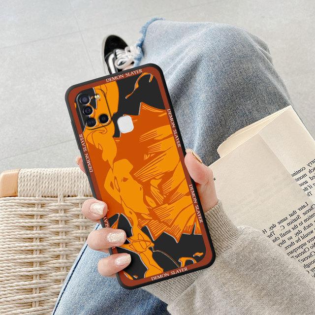 Demon Slayer Anime Kimetsu No Yaiba Phone Case For Samsung Galaxy A10 A10s A03s A04s A20e A40 A02s A70 A03 Core A04 A02 Cover