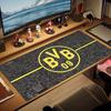 Dortmund Team Logo Mauspade, Große Gaming Schreibtischmatte, Rutschfestes XXL Mauspade für Laptop & Tablet, Mini-PC Spielmatte mit Genähten Kanten