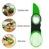 Avocado Kiwi Slicer with Corer Stainless Steel Fruit Cutter for Guacamole Salad Effortless Pitting Slicing Dishwasher Safe Essential Kitchen Tool