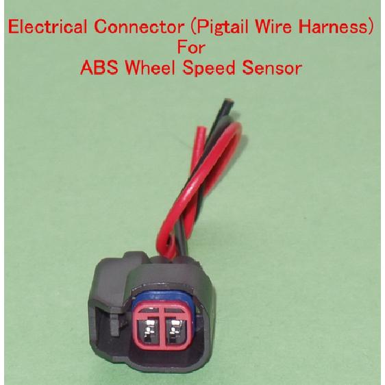 ABS Wheel Speed Sensor Connector Front - Rear / Left Right Fits For Lincoln