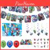 Spider-man Party Decoration Kit Amazing Friends Birthday Supplies
