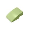 High-Quality 2x3 Curved Brick MOC Building Blocks Compatible with 24309