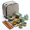 Jiakangming Ge Kiln Portable Kung Fu Tea Set