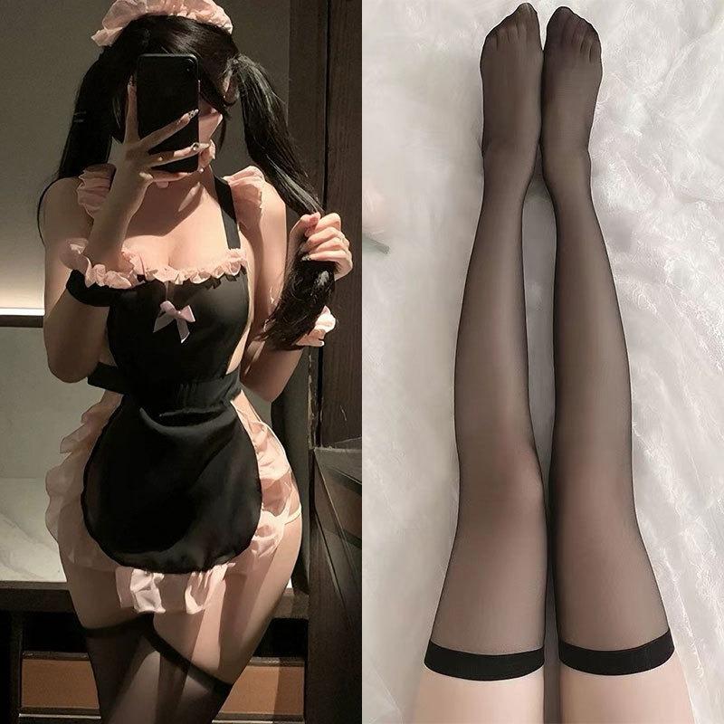 New sexy lingerie free maid teases men uniform temptation small breasts robe large size women