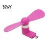 Summer Mini Portable Mute OTG Micro USB Mobile Phone Air Cooling Fan for Android
