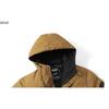 Casual Quilted Winter Jacket with Hood and Thermal Padding
