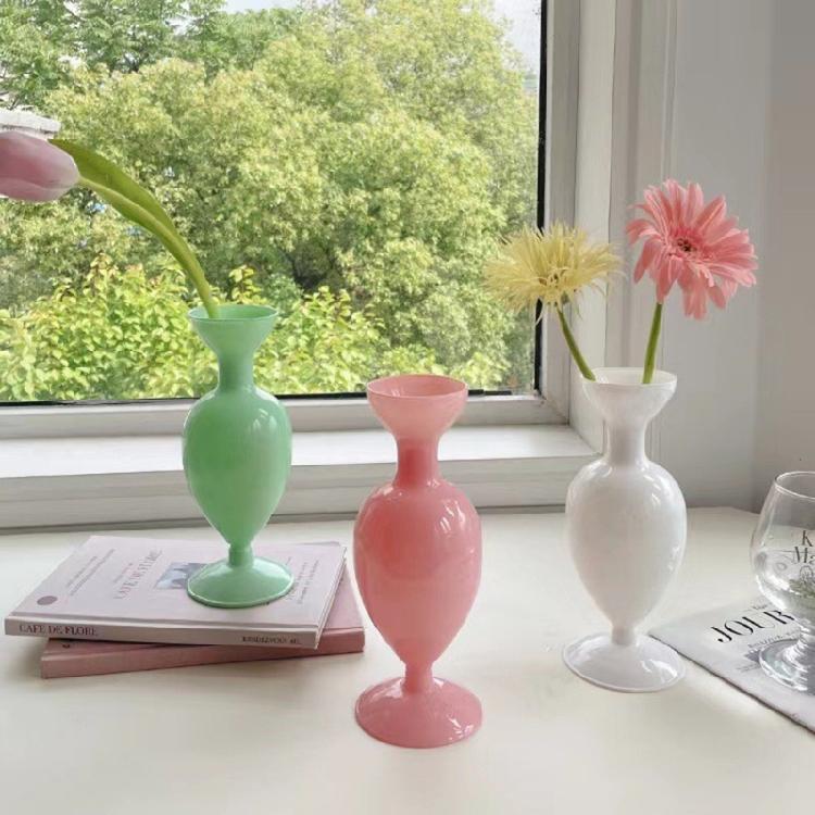Decorative Flower Vase Acrylic Plant Organization Office Bedroom Decoration