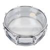 Snare Drum 14,6 x 6 Zoll Transparenter Schultergurt Übungs-Snare Drum für Anfänger für Auftritte