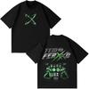 Unisex Women Hiphop Fashion Feid Vs Ferxxo Tour 2026 Print Tshirt Tshirts Summer Shortsleeved Casual Cotton Tshirts Fan Gifts