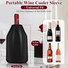 Porta Bicchieri per Vino Borsa del Ghiaccio Gelatina Picnic Bevande Manica Raffredda Vino in Nylon Porta Bevande Analcoliche Attrezzi da Bar per Birra Secchiello per Champagne
