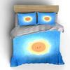 Sunny-Themed Decorative Set Multiple Sizes Kid'S And Adults' Bedroom Exquisite 3Pc Bedding Set, Gift